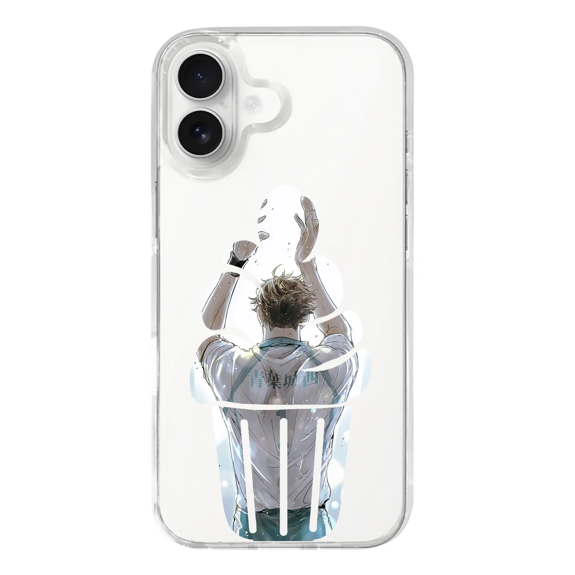 ハイキュー!! グッズ,及川徹 - iPhone 17シリーズ 透明スマホケース – 薄型・耐衝撃・精密フィット保護カバー